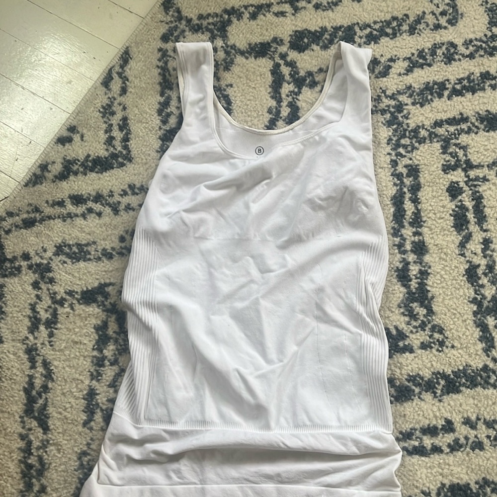 BLANQI white maternity support tank